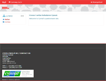 Tablet Screenshot of holi.cynnal.co.uk