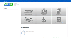 Desktop Screenshot of moodle.cynnal.co.uk